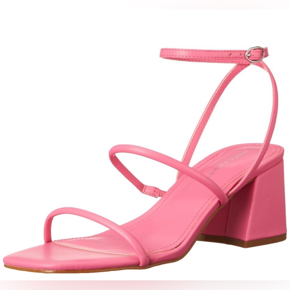 Marc Fisher hot pink block heel